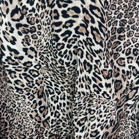 Elliott Lauren Leopard Print zip up Jacket Size 12 - Picture 8 of 8